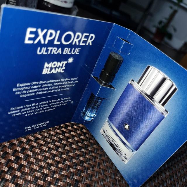 mont blanc explorer ultra blue sample