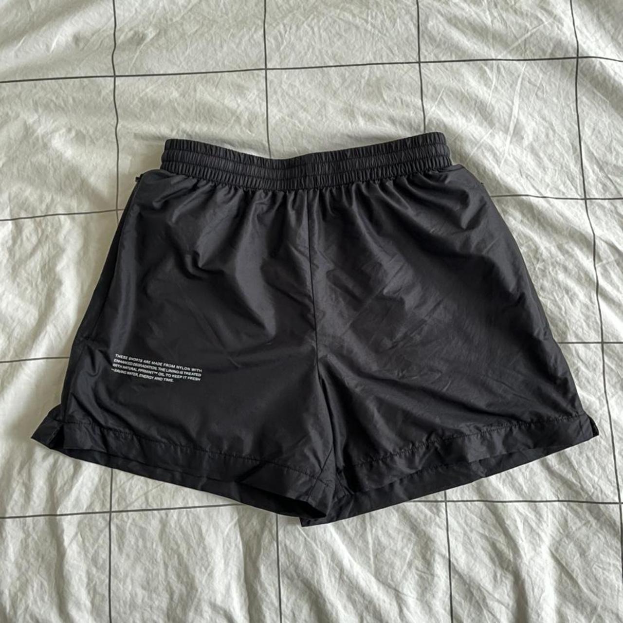 pangaia enhanced degradation nylon shorts, size xxs,... - Depop