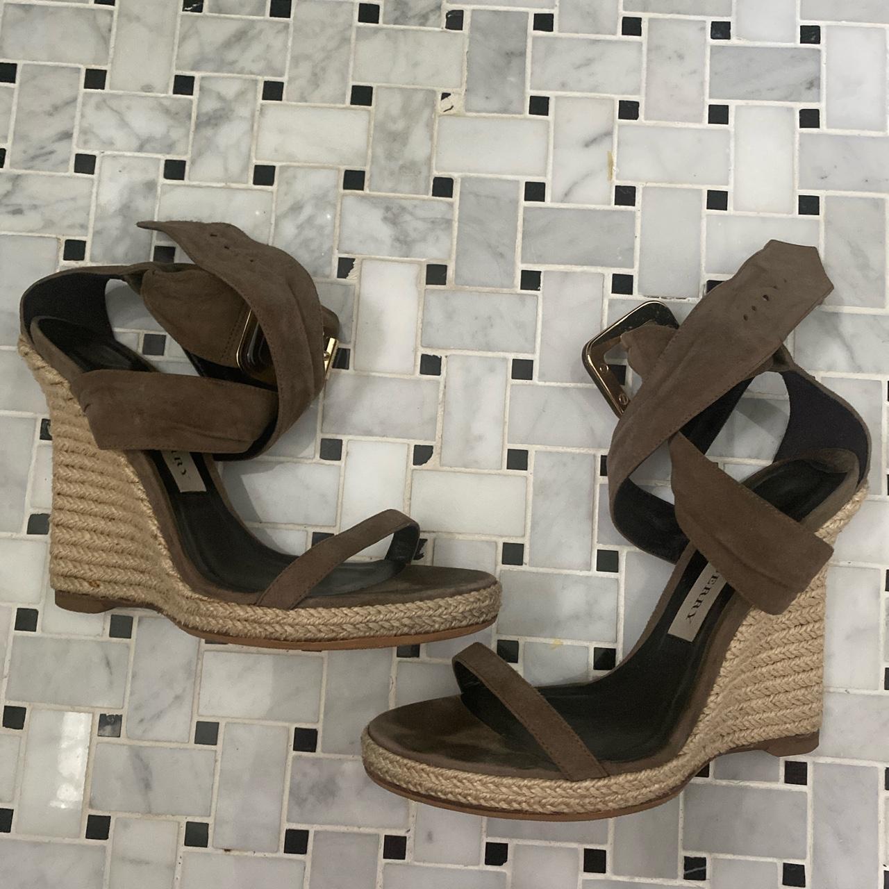 Burberry catsbrook best sale espadrille wedges