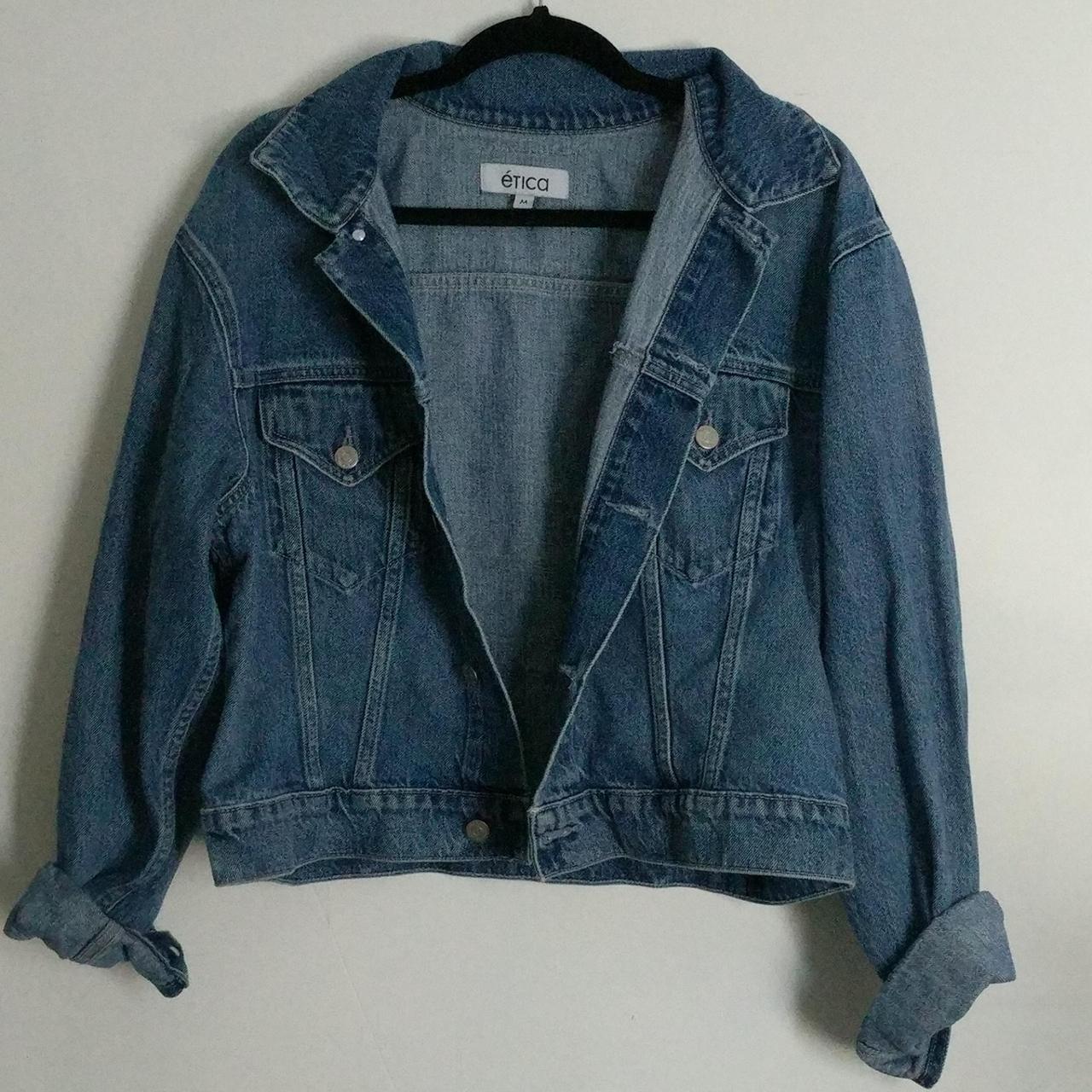 ethical denim jacket