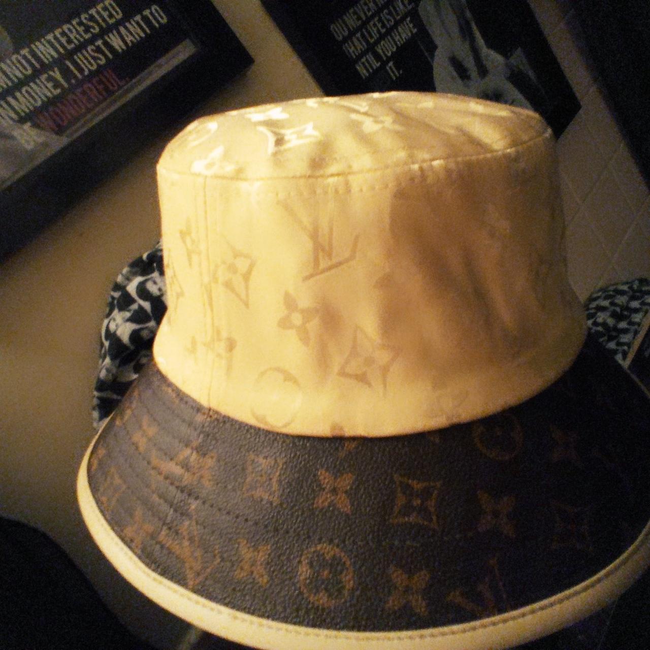 Corduroy Louis Vuitton bucket hat! Made from a - Depop