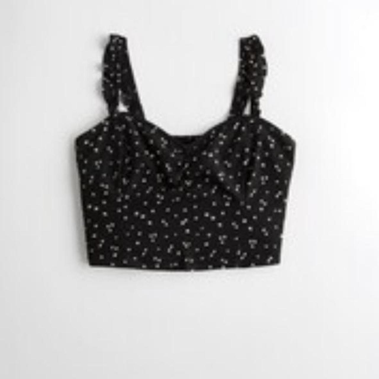 hollister ruffle dress