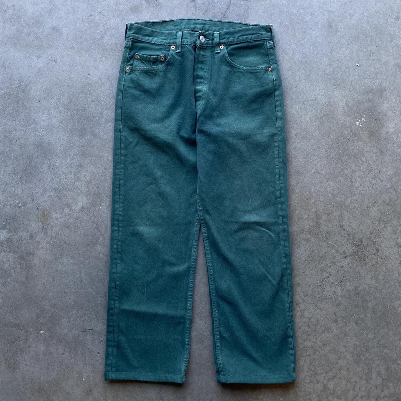 Dark green levis clearance 501