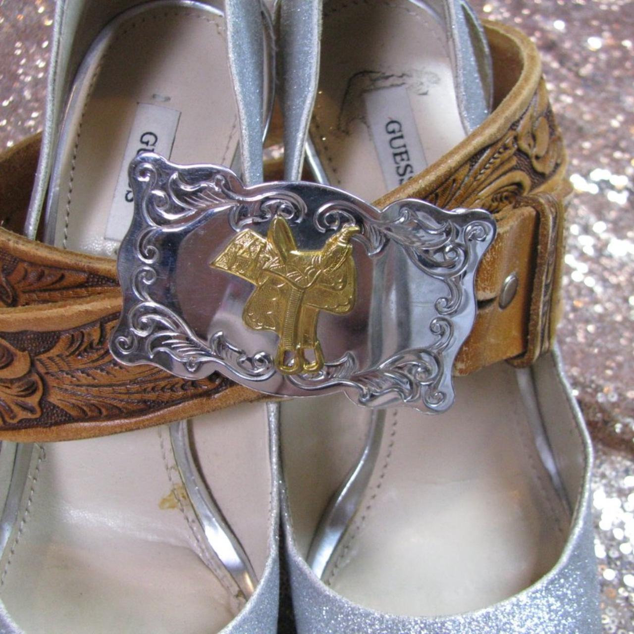 Product Image 1 - Pilgrim tooled leather belt with