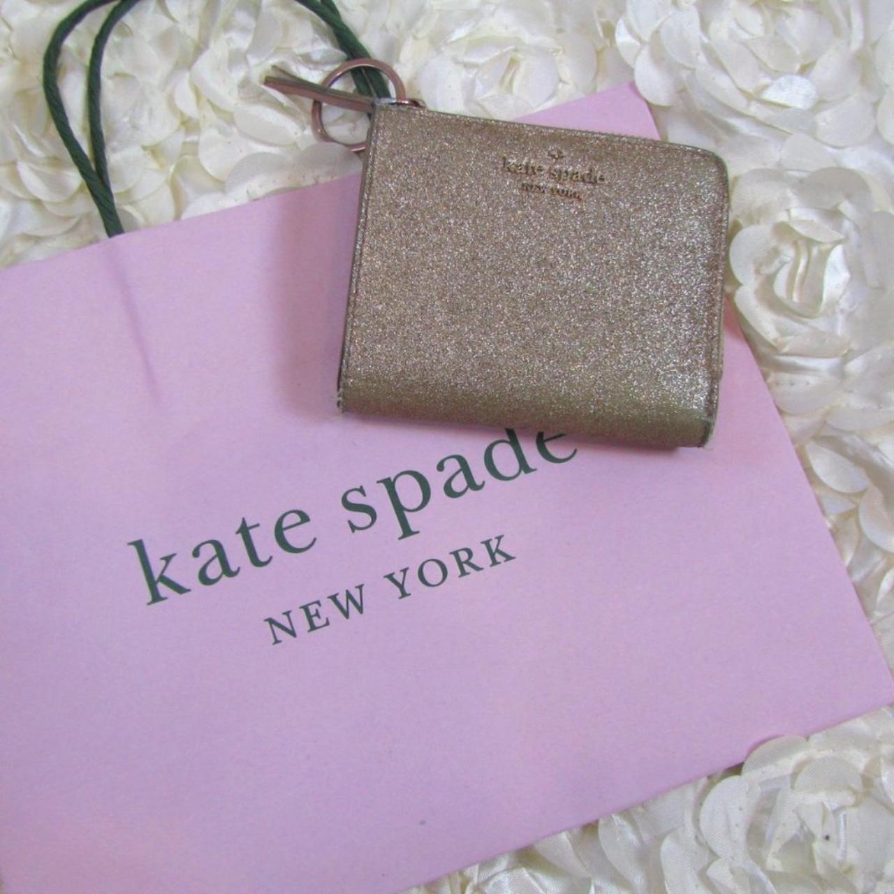 Kate Spade sparkly mini wallet Good/fair condition... Depop