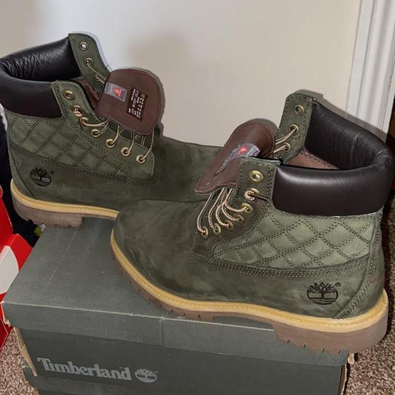 hunter green timbs