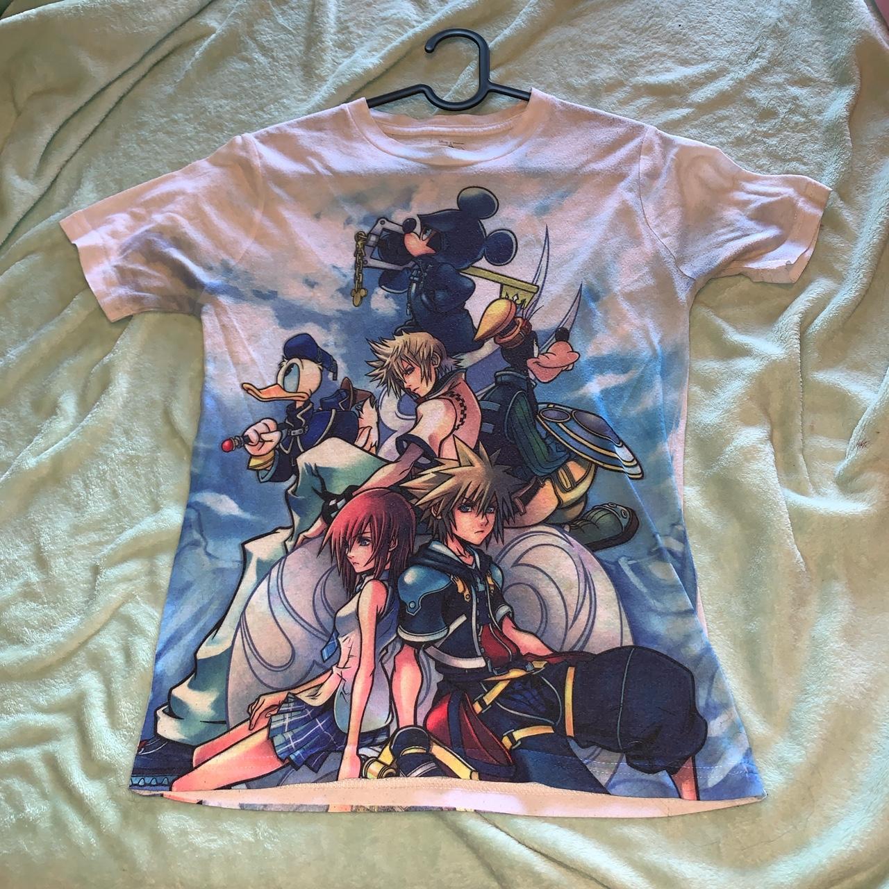 Kingdom Hearts II Official T shirt size XS Some... - Depop