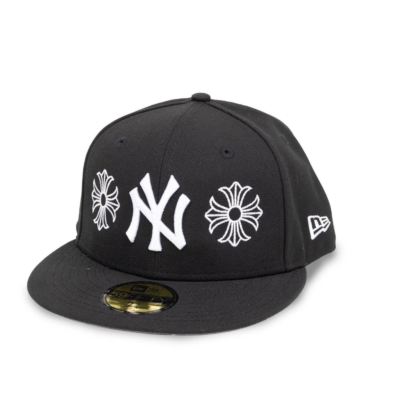 New Era NY Yankees Cap In Chrome White/ Black - FREE* Shipping