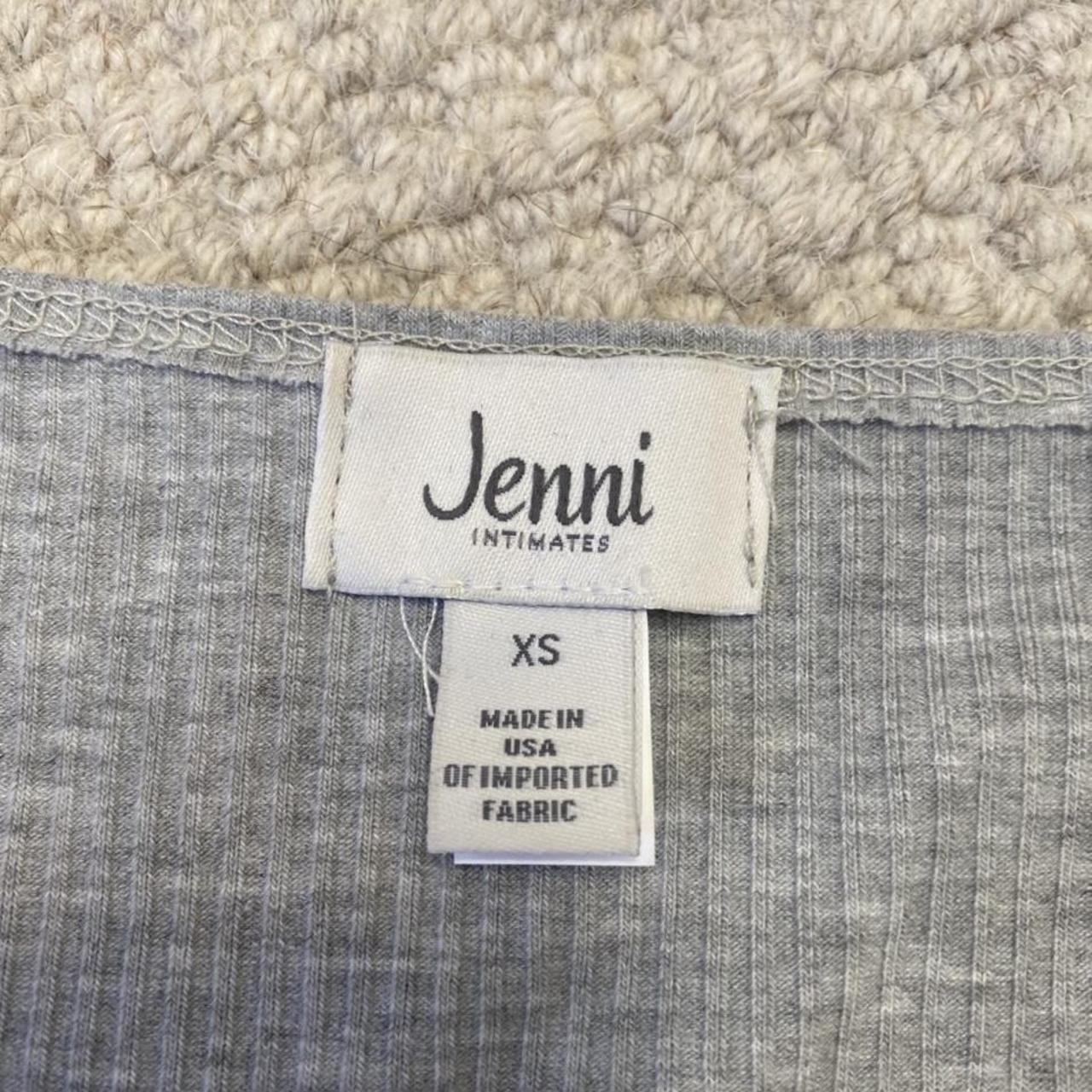 Jenni Women's Grey Crop-top (4)