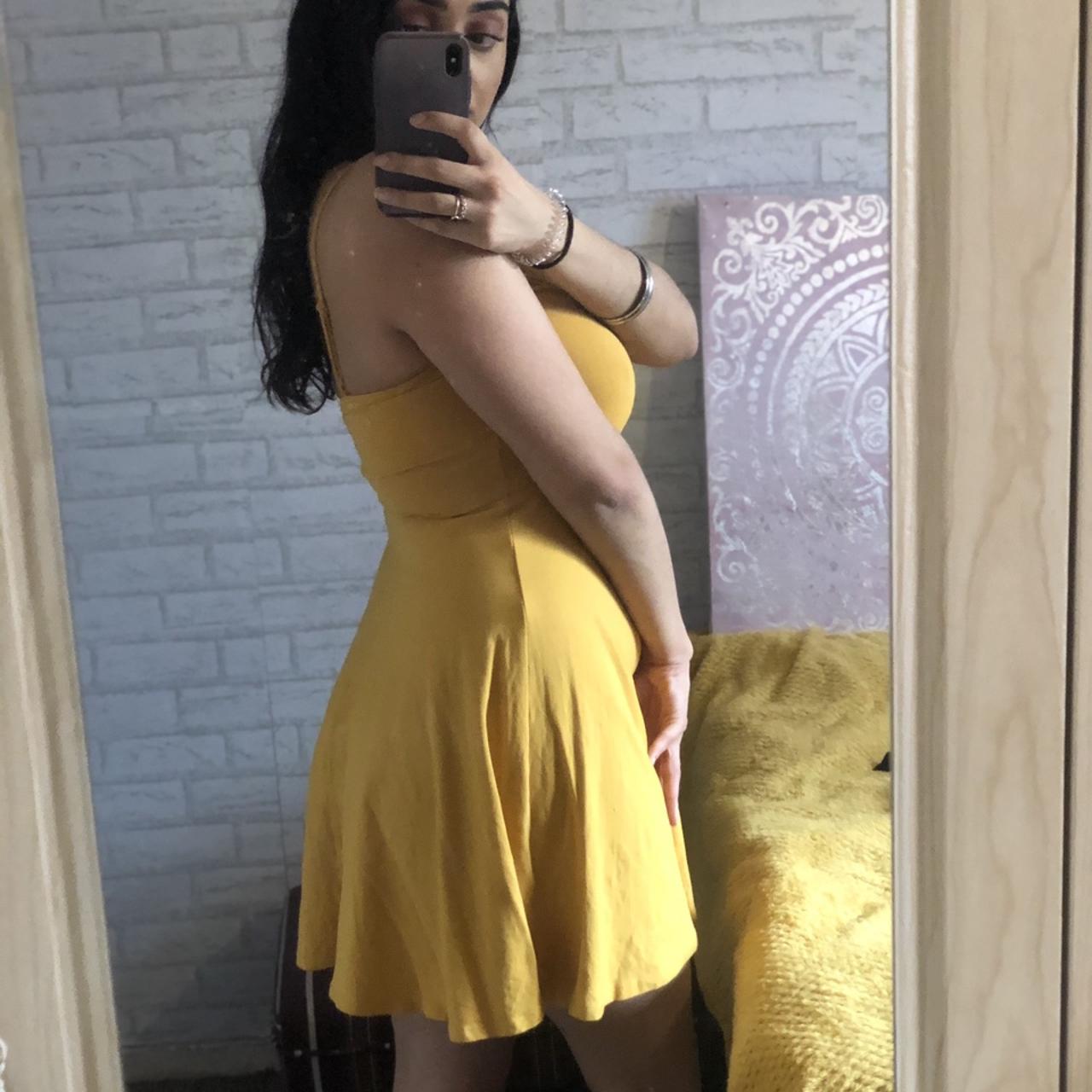 New look yellow dress uk best sale