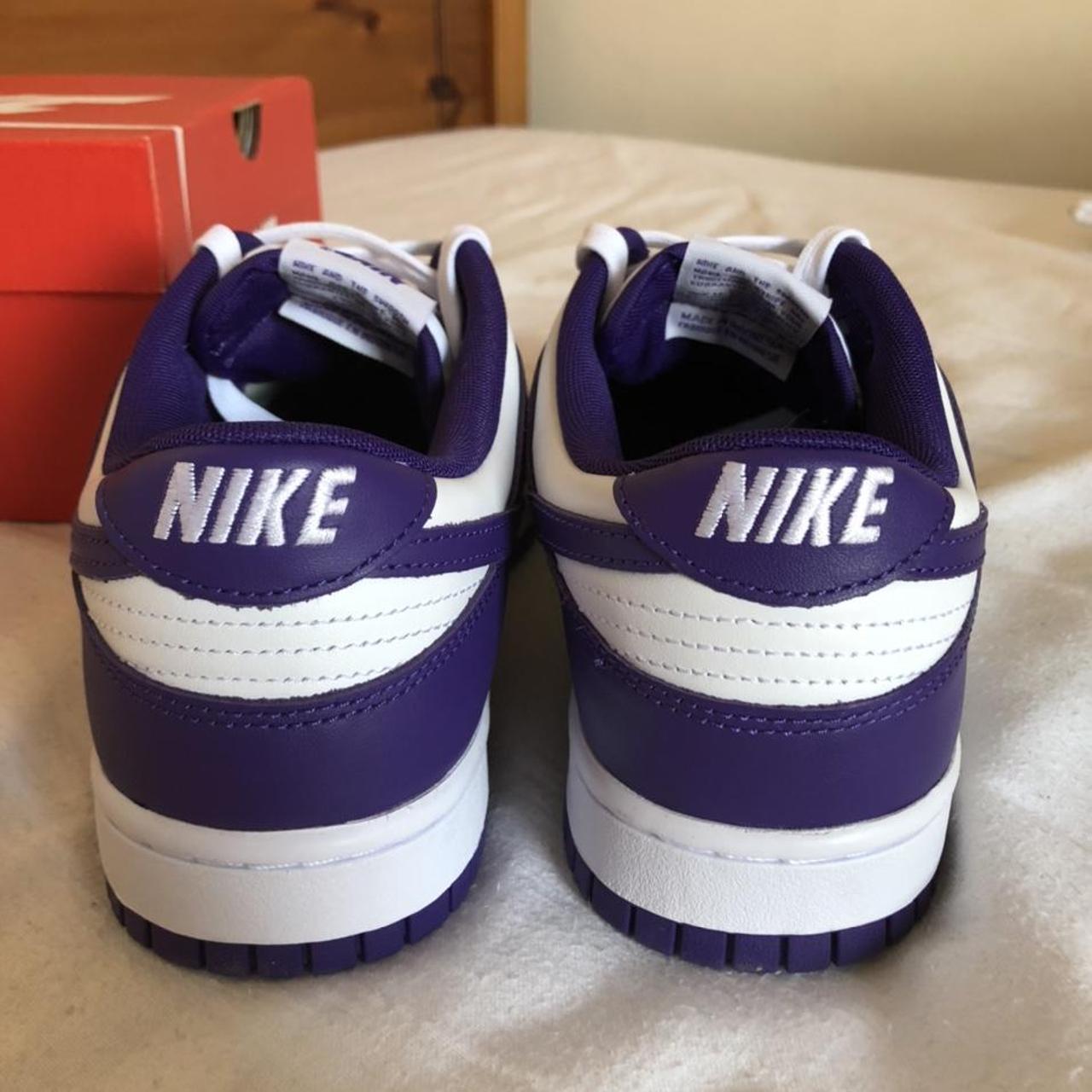 Nike Dunk Low - Court Purple size UK10. Deadstock - Depop
