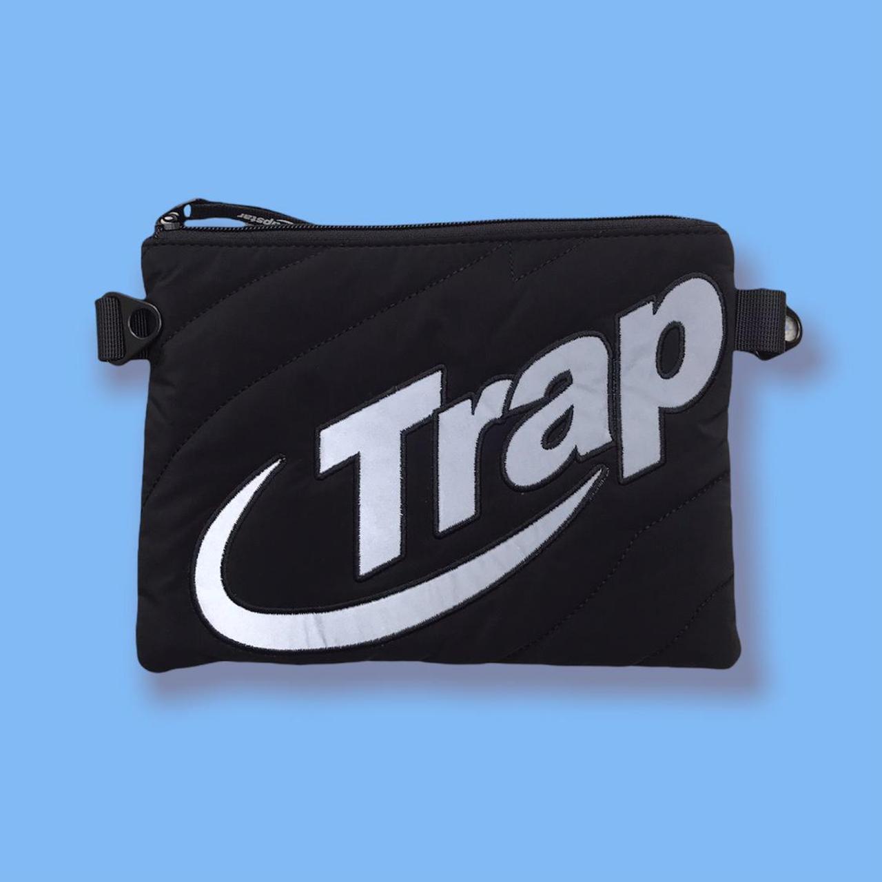 Trapstar Hyperdrive Quilted Man Bag. Black... Depop