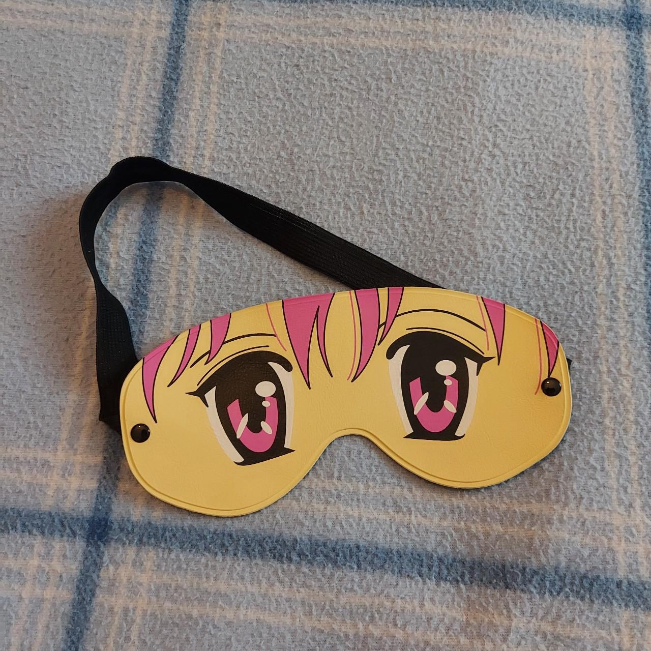 Anime Sailor Moon Eye Mask Pink Japanese Sleep... Depop