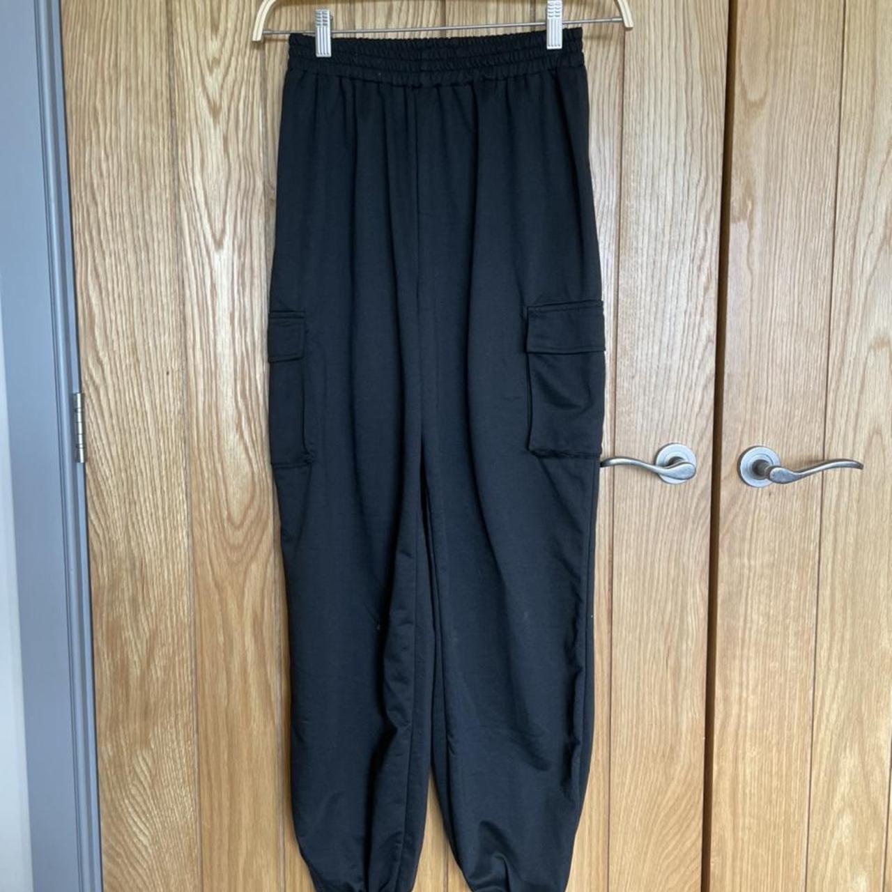 SHEIN cargo style jogger bottoms. Size small perfect... - Depop