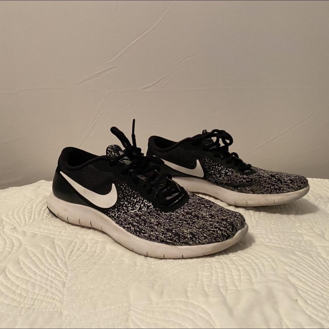 nike women’s sneakers women’s size 9 worn but in... - Depop