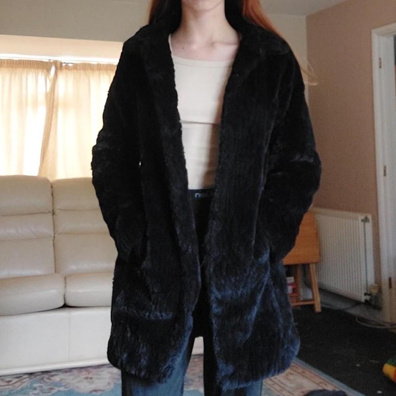 Dorothy Perkins Women's Black Coat Depop