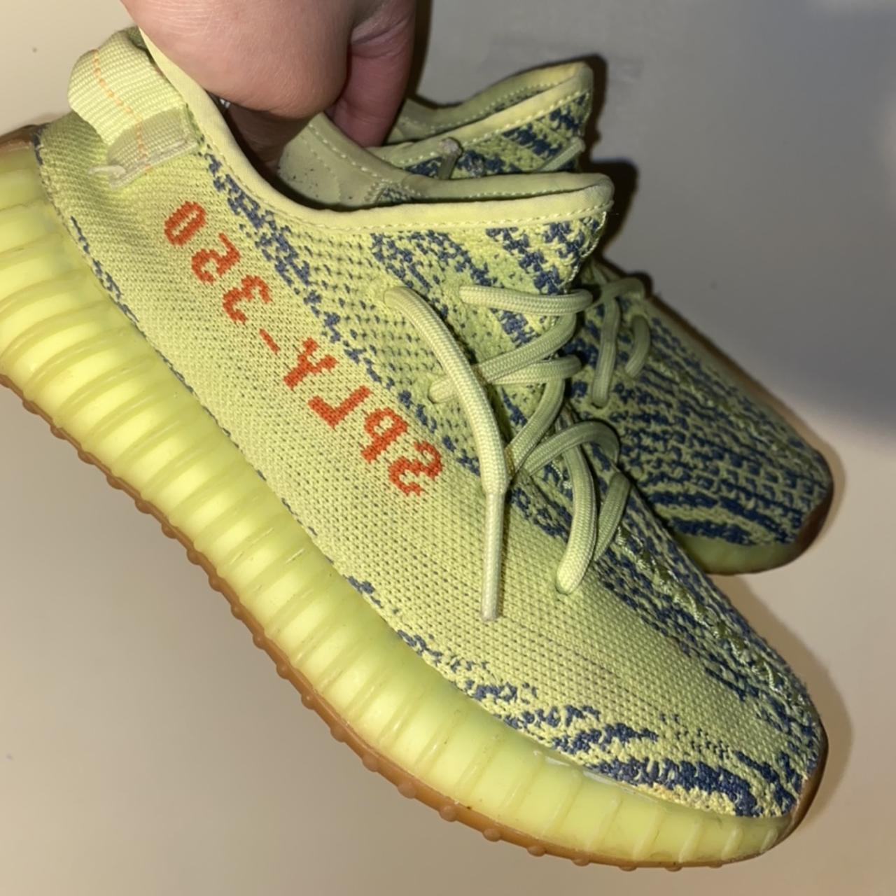 womens yellow yeezys