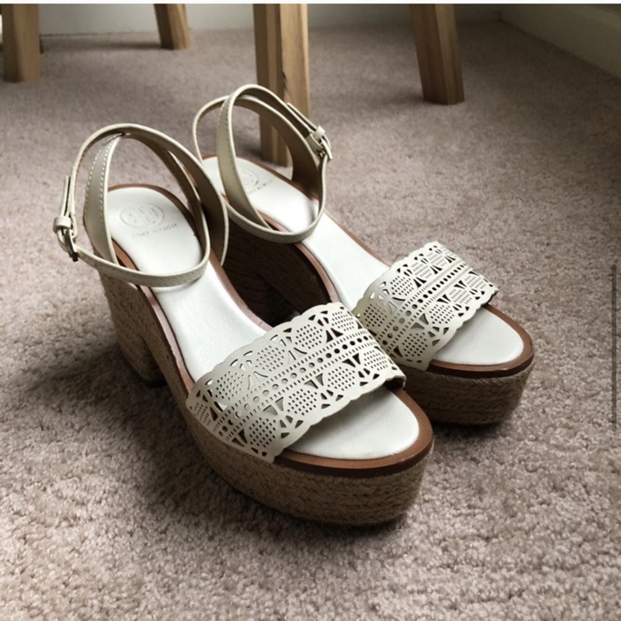 Tory burch platform online espadrilles