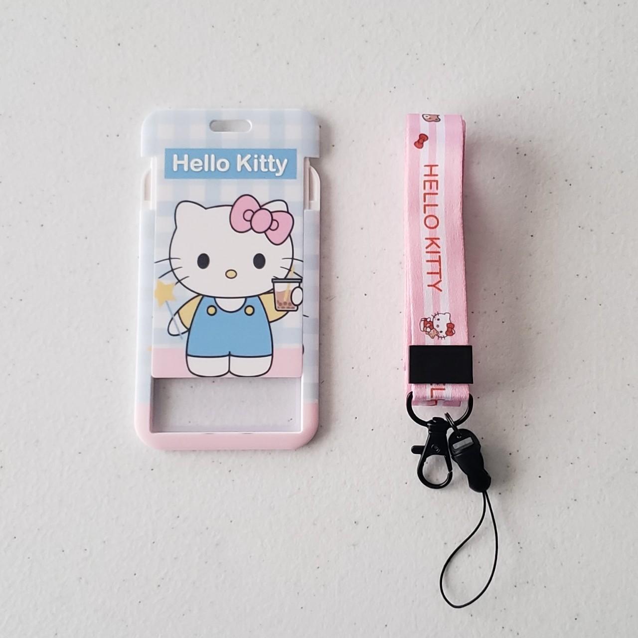 Hello Kitty Card Holder Lanyard Brand new! Sold as... Depop