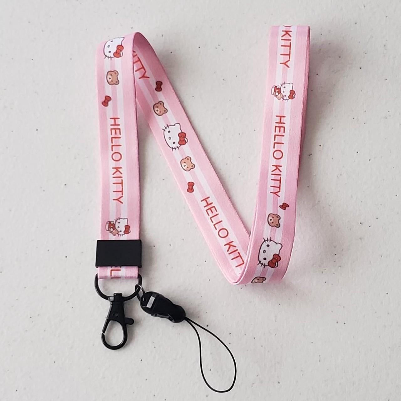 Hello Kitty Card Holder Lanyard Brand new! Sold as... - Depop