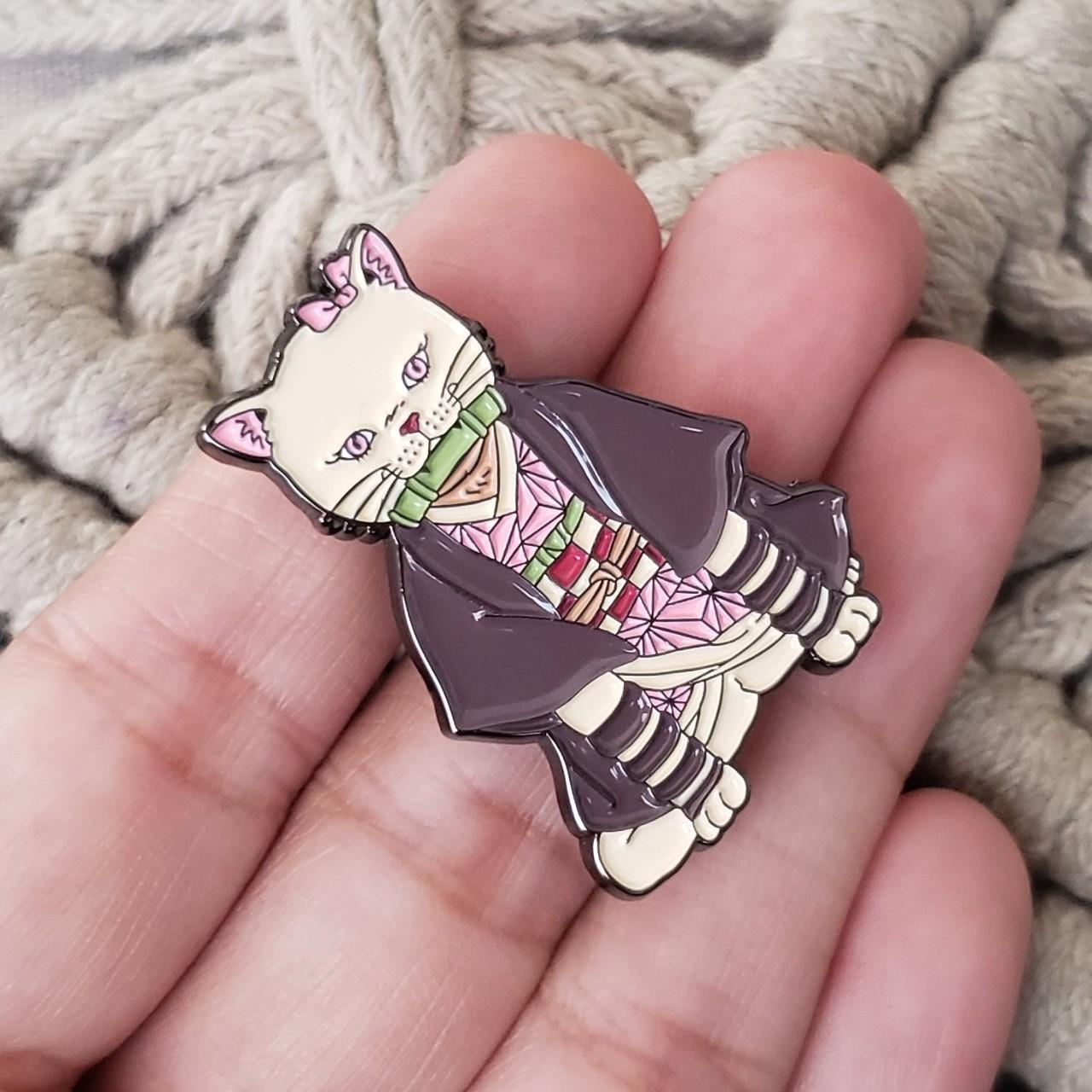 Neko Demon Slayer Pins – Buki Pins