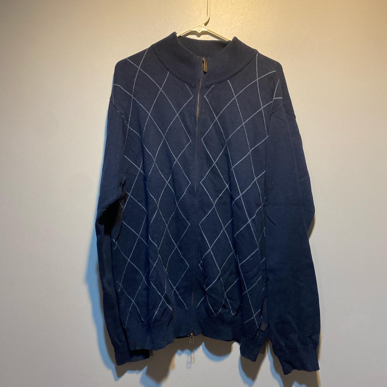 Izod zip up top sweater