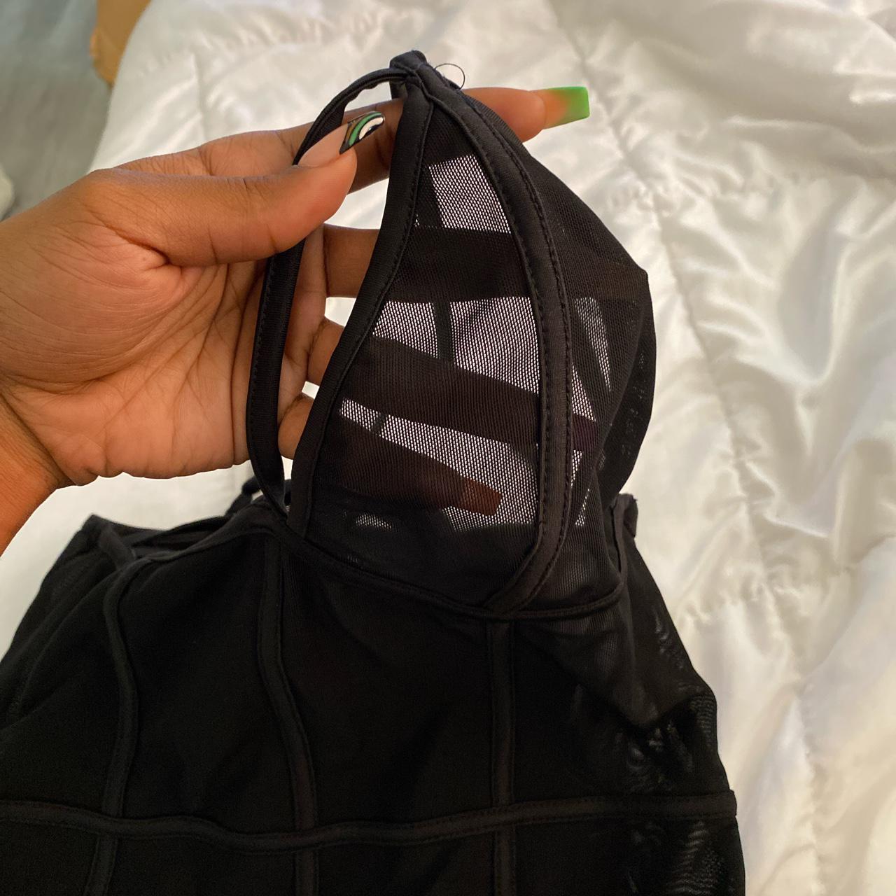 Fashion Nova mesh bodysuit Size small never worn... Depop