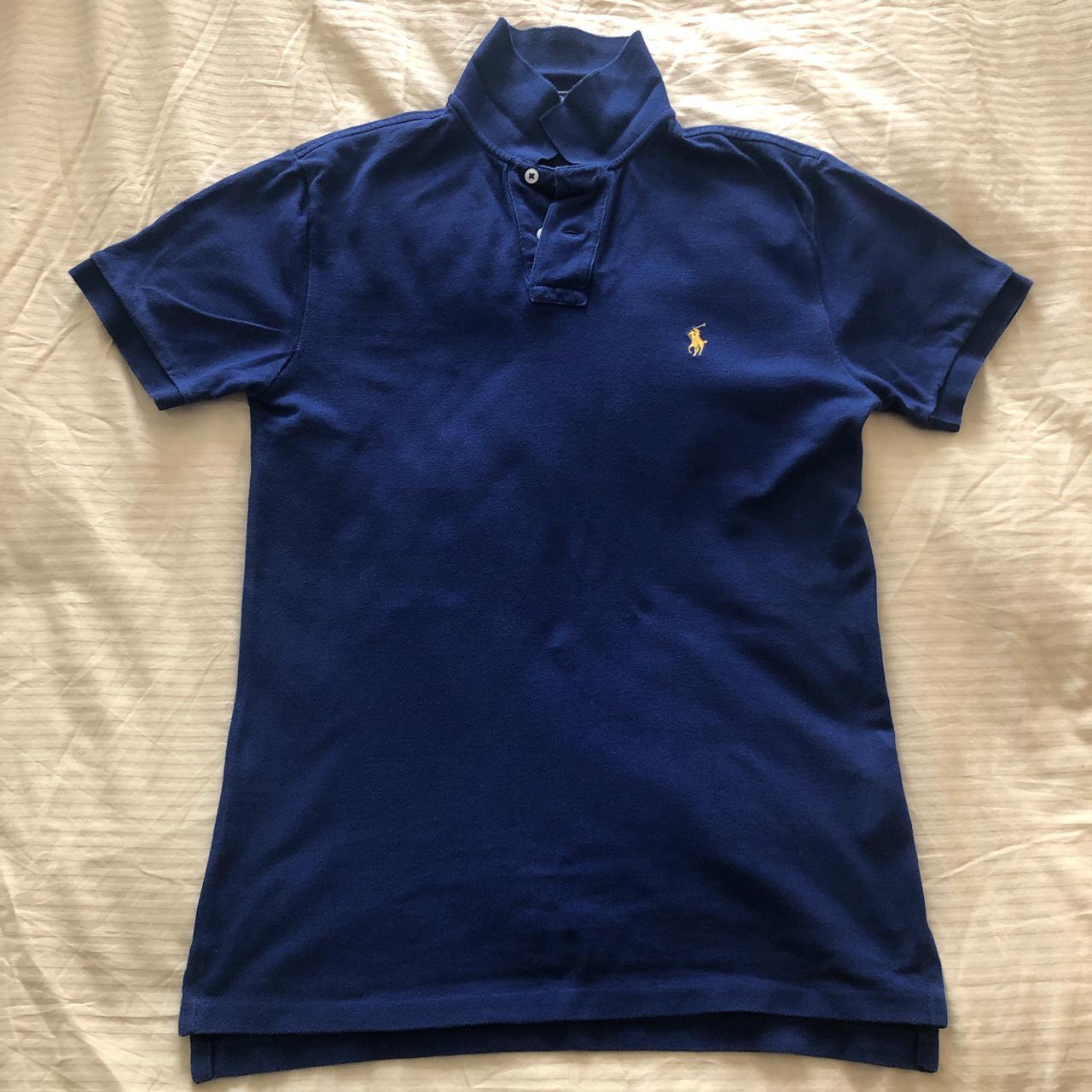 Ralph Lauren polo t shirt Navy blue Men’s Size... - Depop