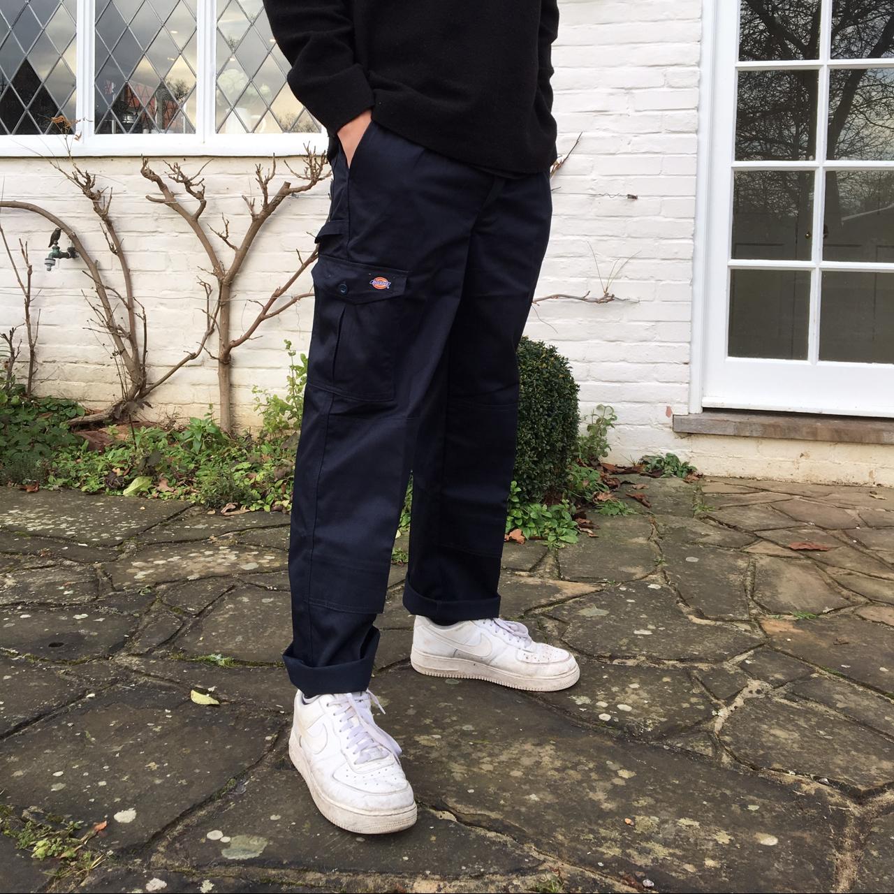 dickies navy cargo pants