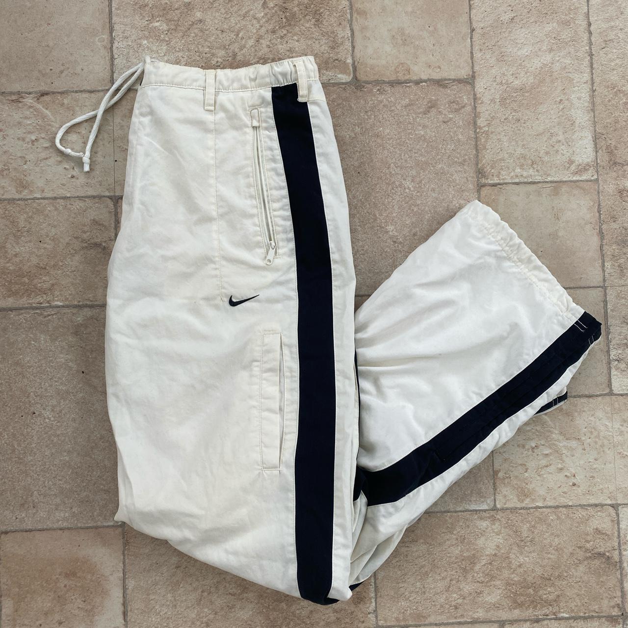 Vintage nike cargo / track pants / joggers /... - Depop