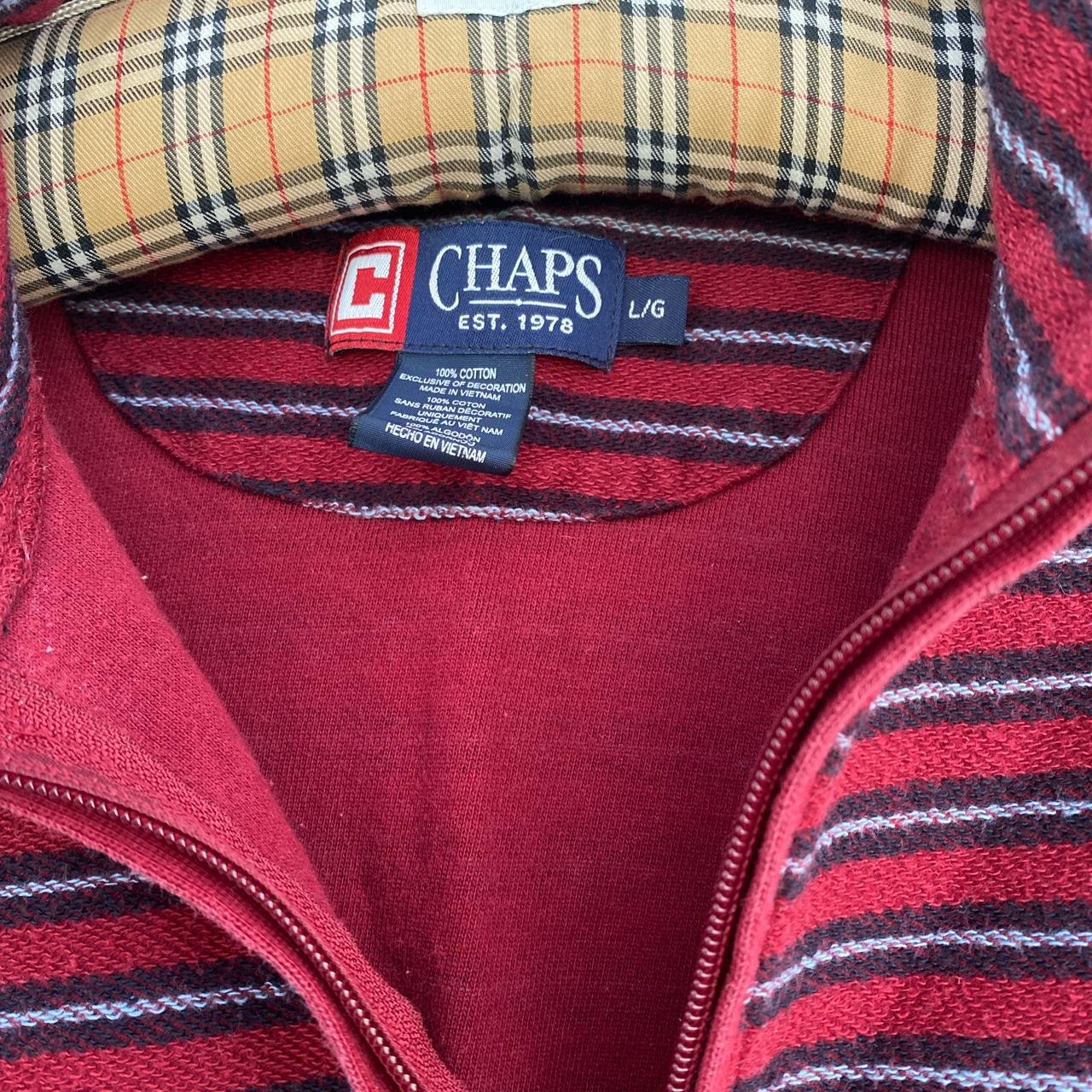 Vintage chaps Ralph Lauren quarter zip fleece.... Depop