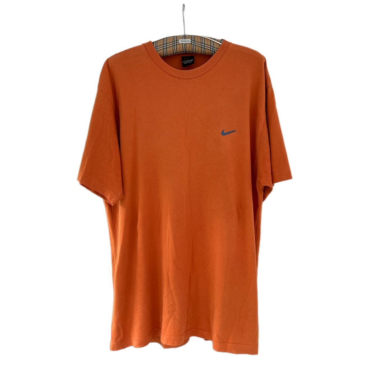 mens orange nike t shirt