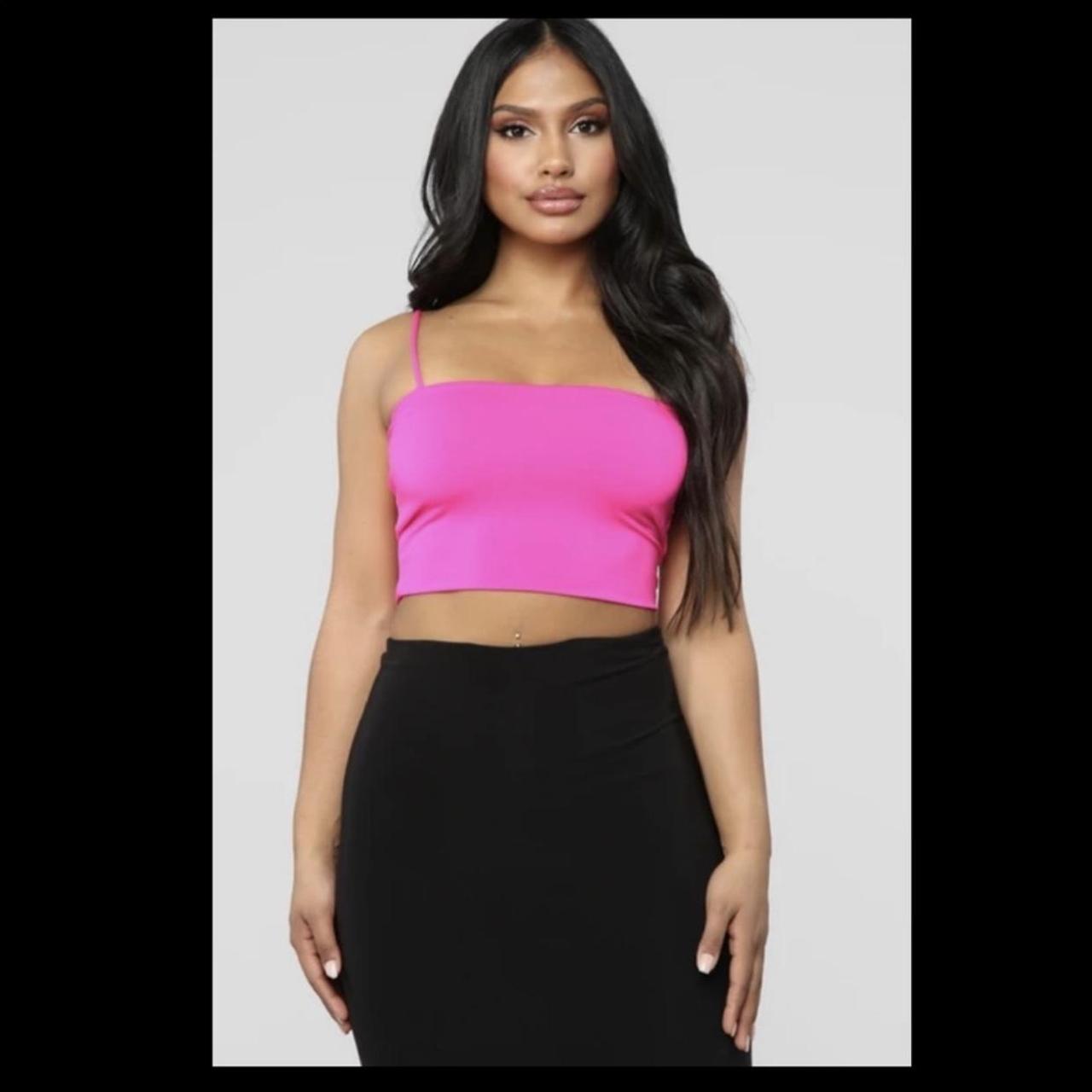 Fashion nova hotsell pink pencil skirt