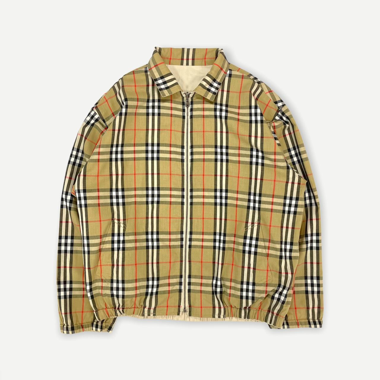 burberry nova check reversible jacket