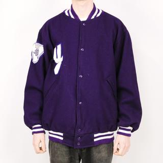 blue and purple bape jacket