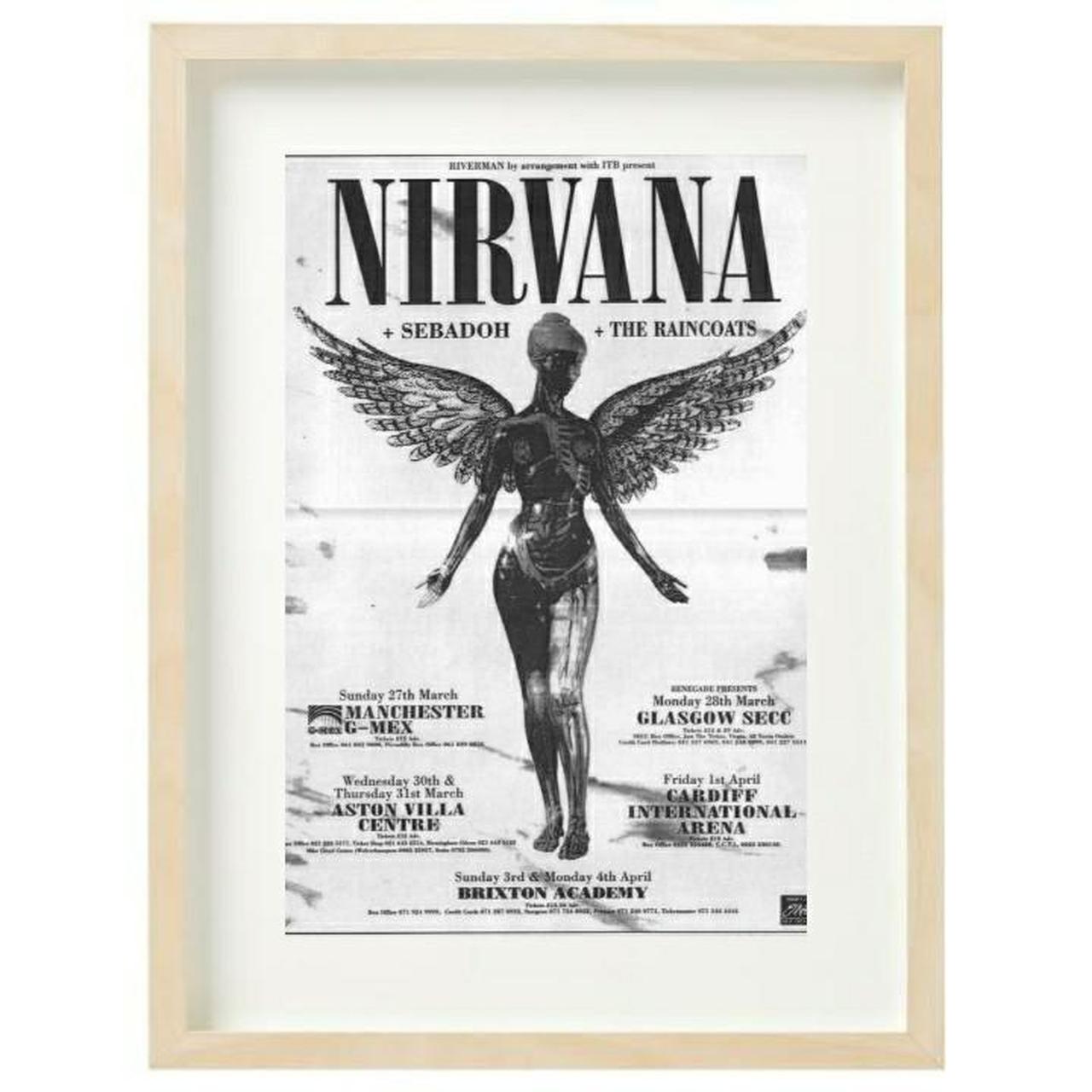 1993 Nirvana- In Utero Poster