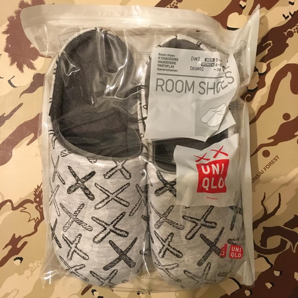 Uniqlo x Kaws OriginalFake XX Room Shoe Slippers Depop