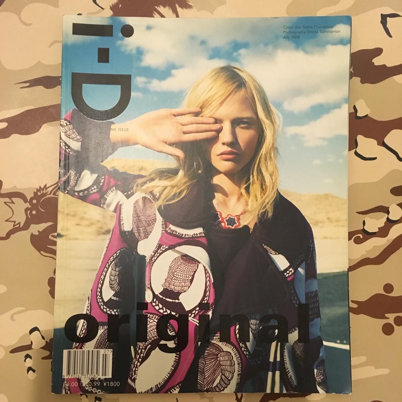 i-D Magazine from July 2008. The Stepping Stone...