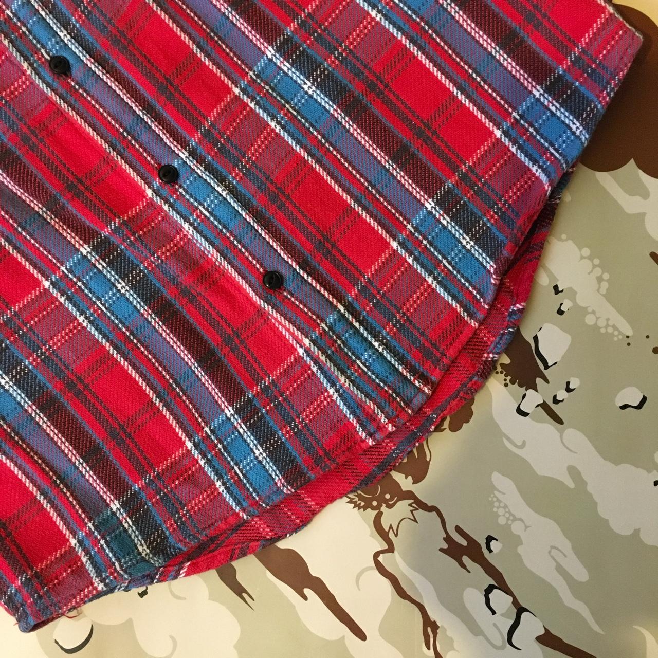 Visvim F.I.L / Cubism Flannel shirt. Worn but | Depop