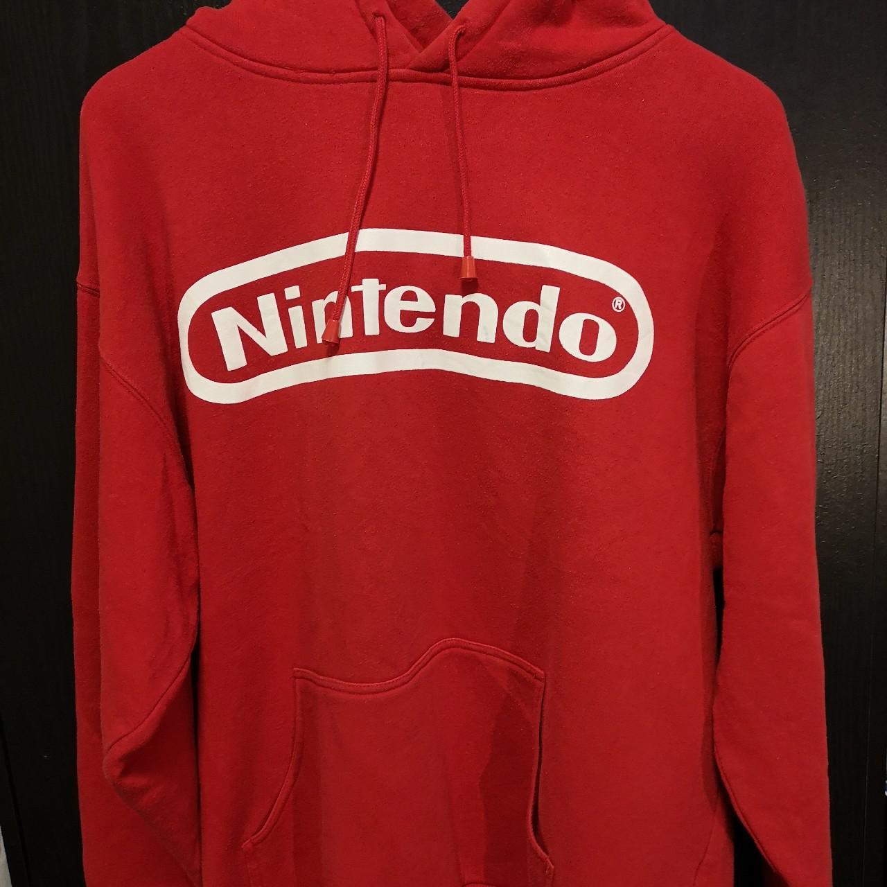 Red cheap nintendo hoodie