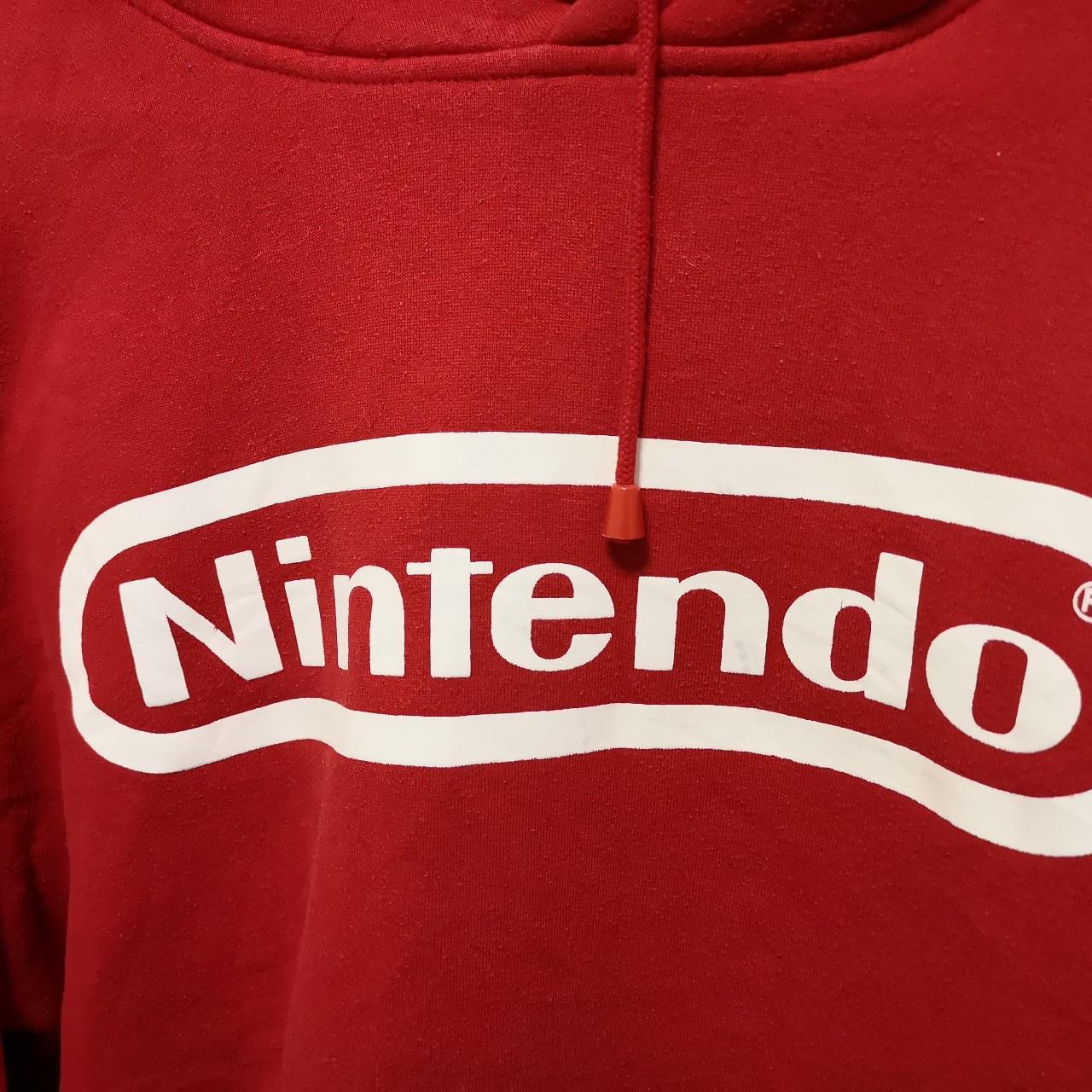 Nintendo hotsell logo hoodie