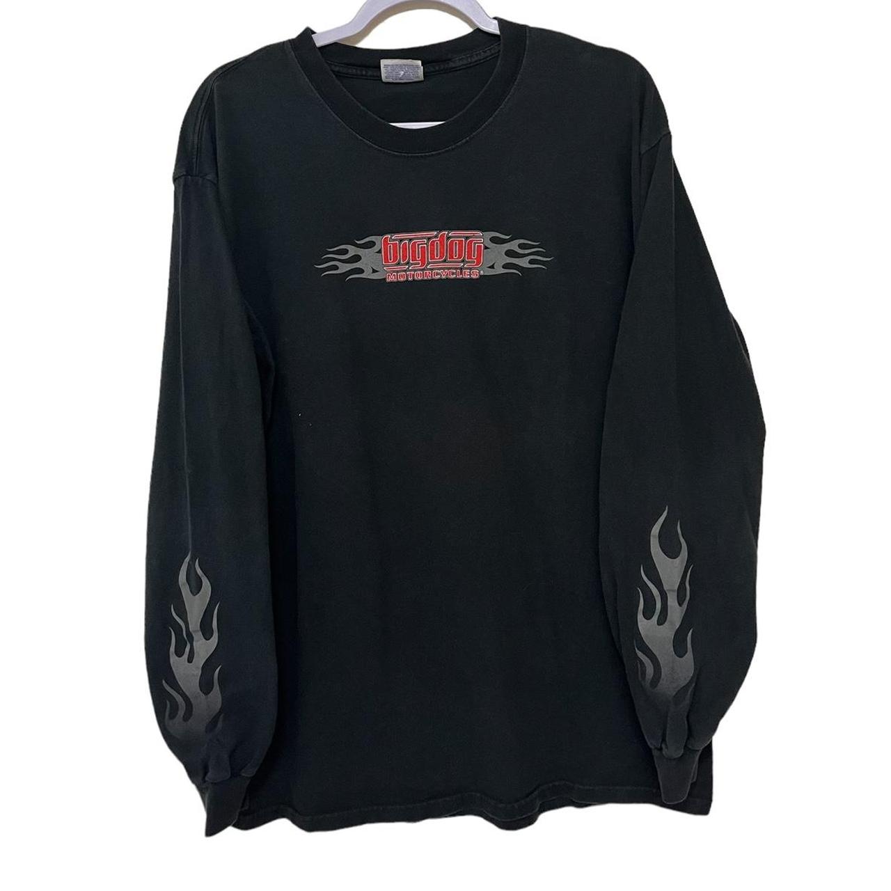 Early 2000s Big Dog Choppers pinup girl Biker moto... Depop