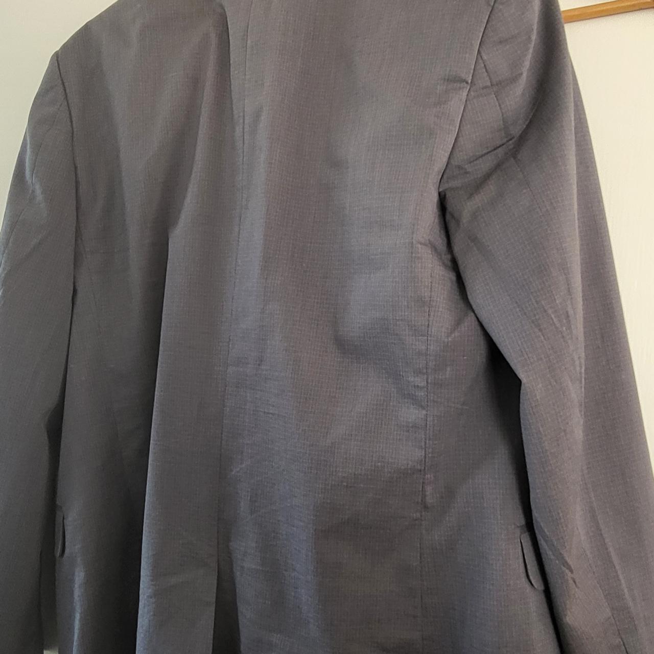 Calvin Klein Men's Grey Suit | Depop