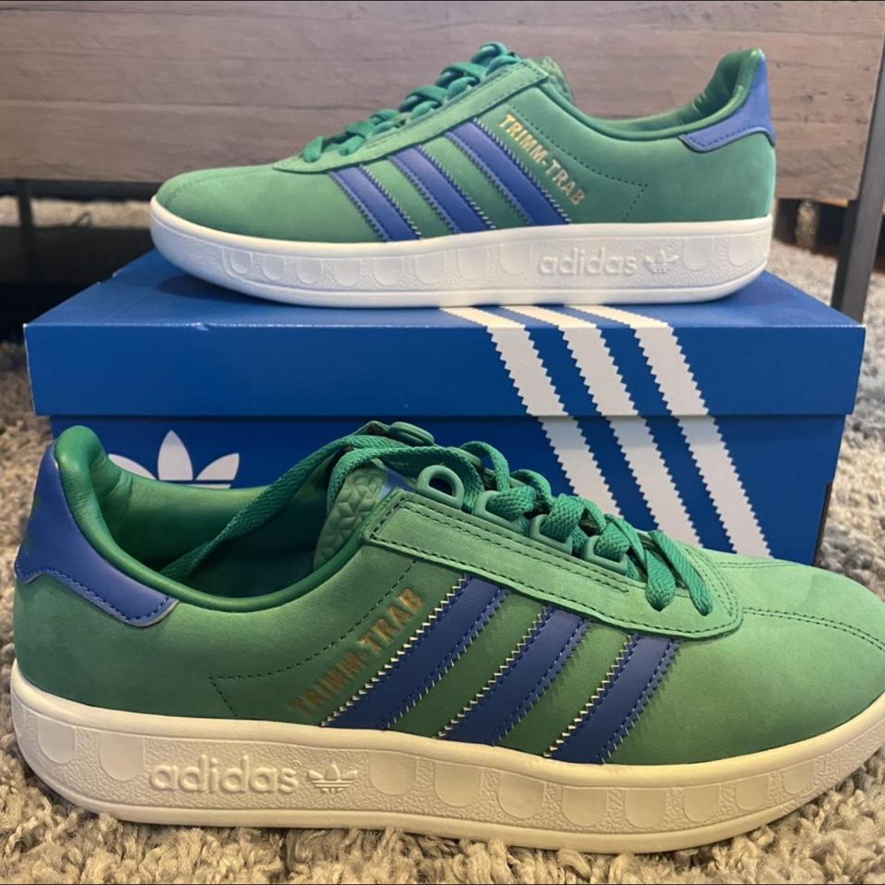 green adidas trimm trab