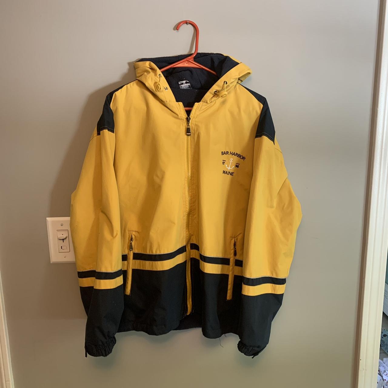 Authentic Y2K Bar Harbor Maine Fisherman’s Jacket... - Depop