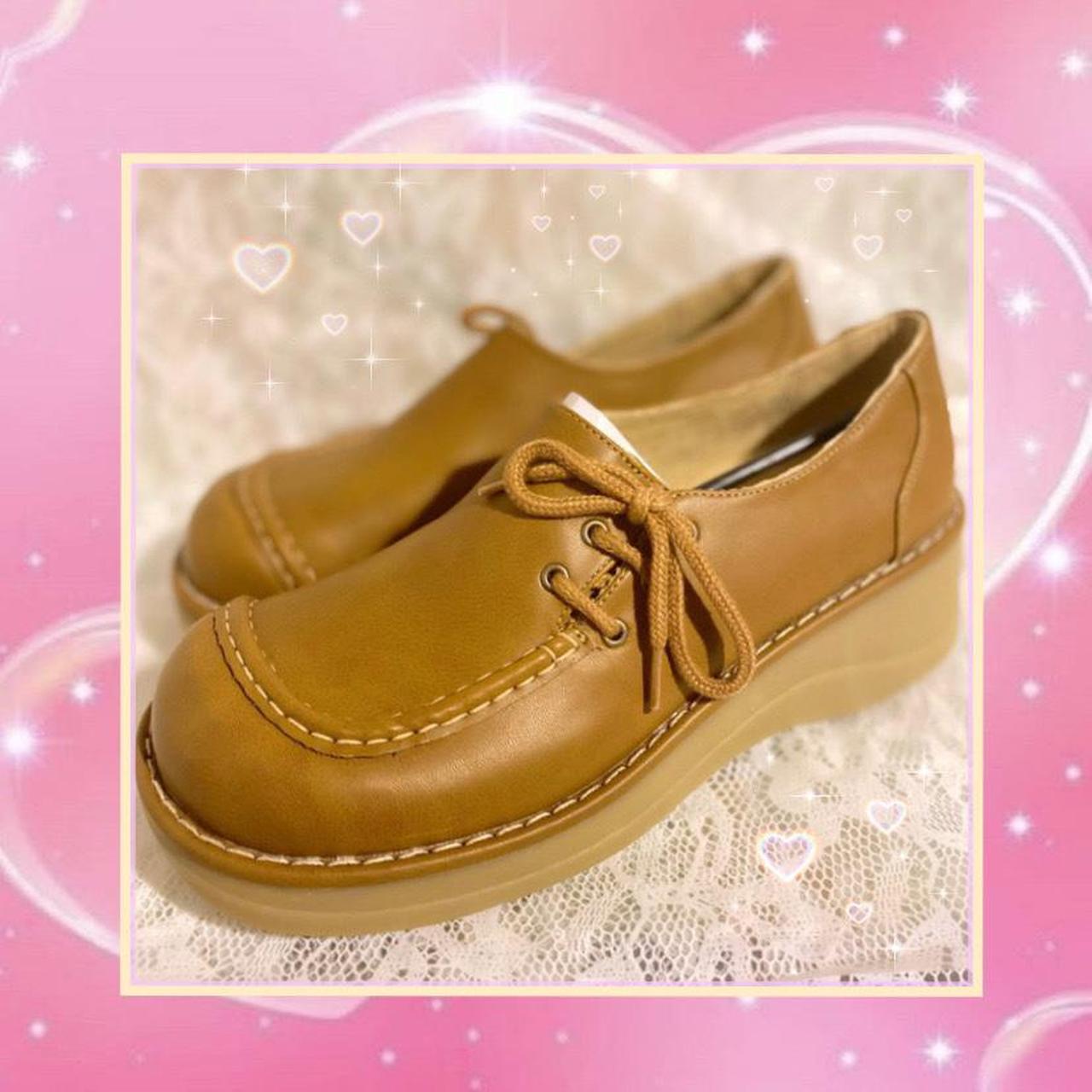 90s chunky platform loafers