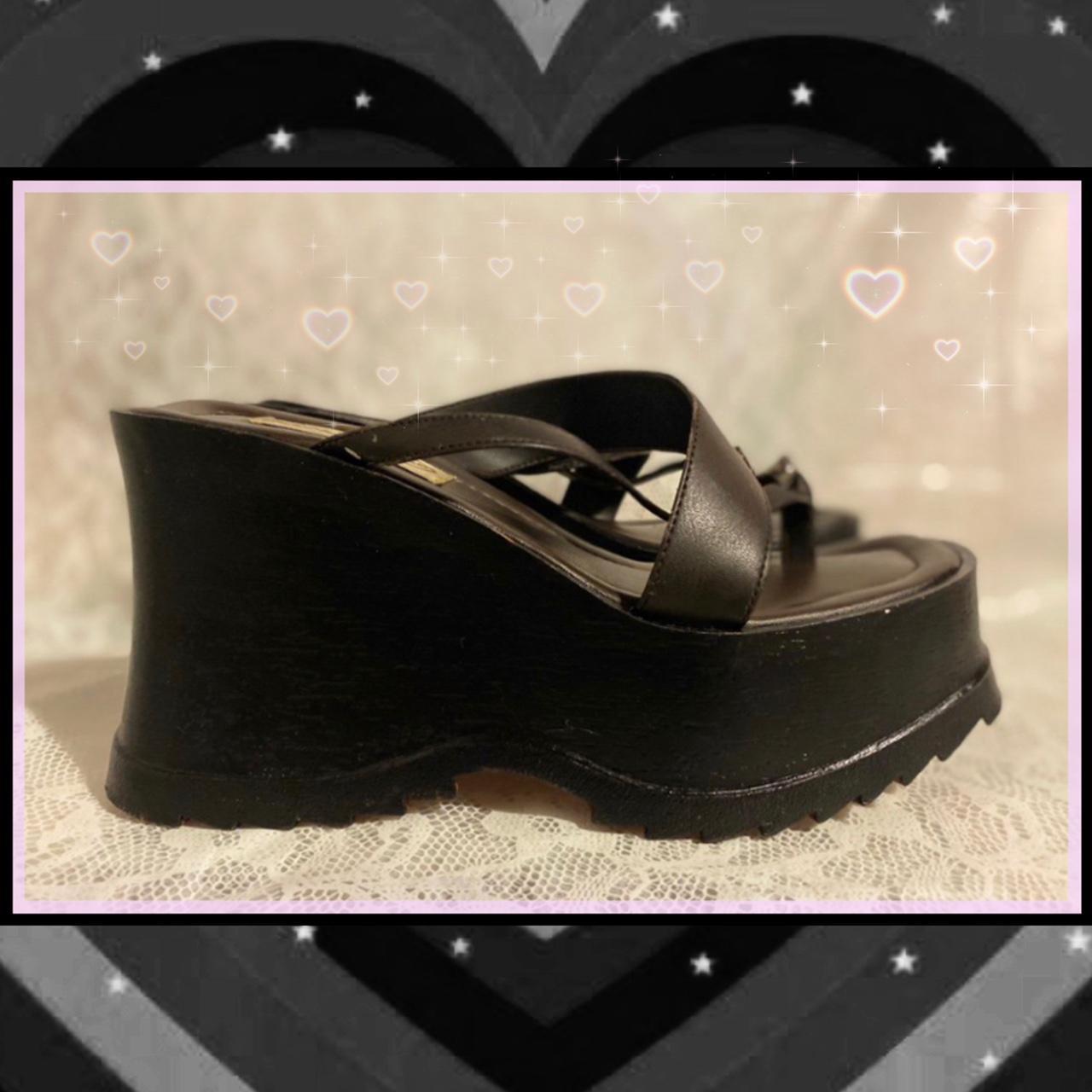 90s hot sale wedge shoes