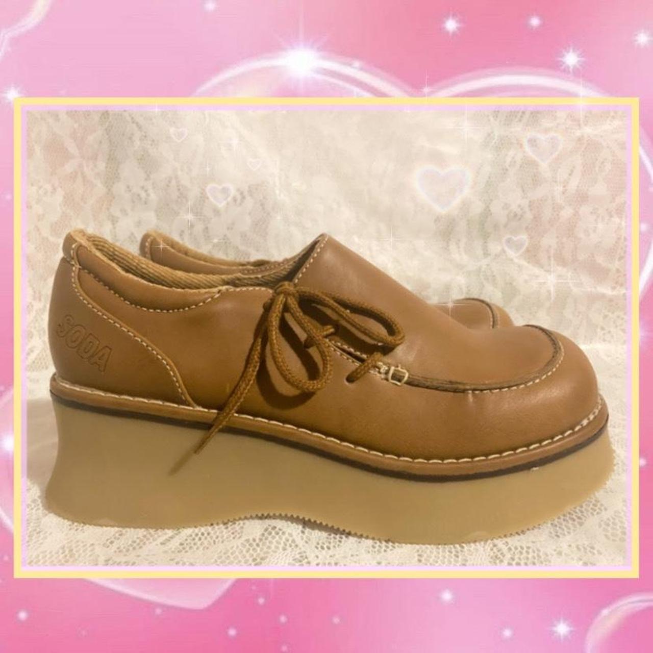 90s platform loafers