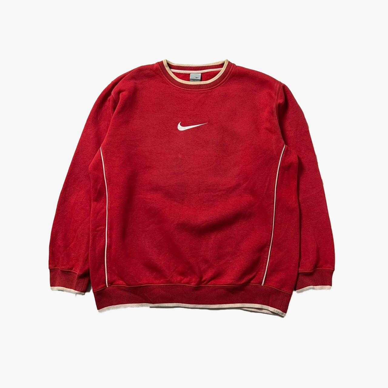 Vintage 00’s Nike centre swoosh sweatshirt. Size... - Depop