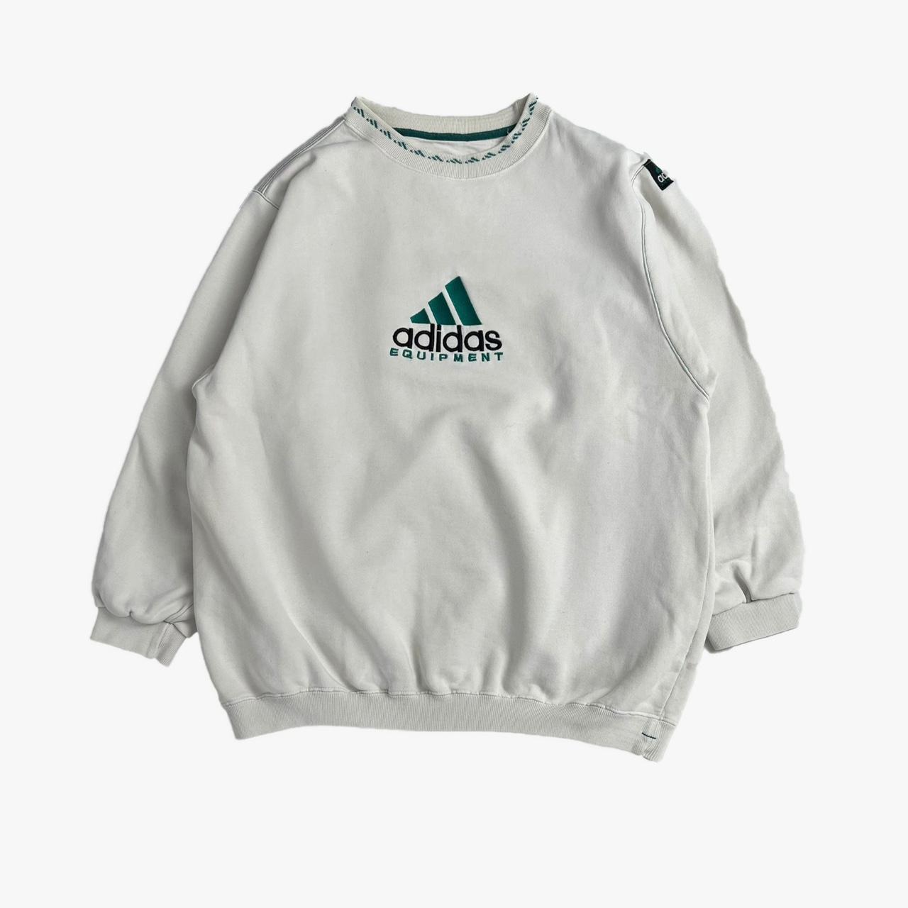 adidas equipment sweatshirt white